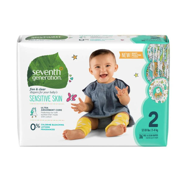 SEV GEN Baby Diapers - Stage 2 (5.4 - 8 Kgs) | سيف جين حفاضات الأطفال - المرحلة 2 (5.4 - 8 كلغ)