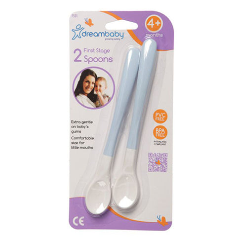 Dreambaby® First Spoon 2 Pack | ملاعق دريم بيبي الأولى مكونة من 2 عبوة