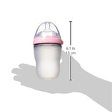Comotomo "Natural Feel" Baby Bottle (Single Pack) Pink 250ml (8oz)