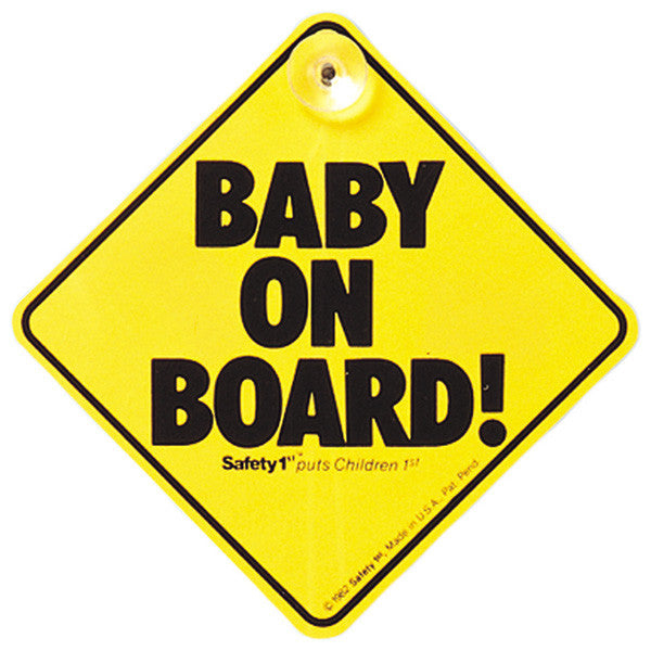 Safety 1st Baby on board yellow (EN)