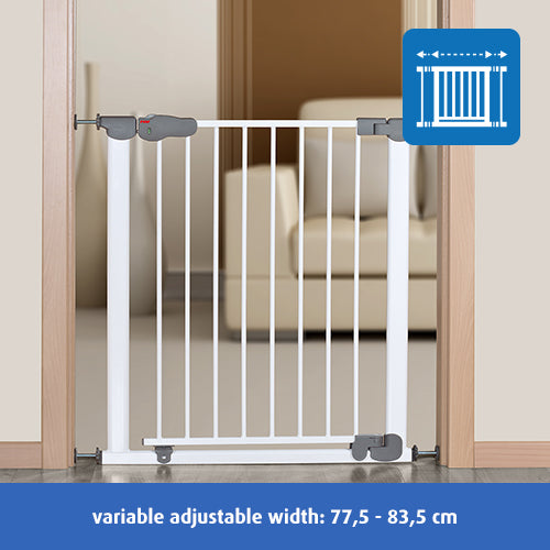 Reer Doorway Grill & Stairway Baby Gate - Metal-width 77.5-83.5cm