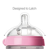 Comotomo "Natural Feel" Baby Bottle (Double Pack) Pink 250ml (8oz)