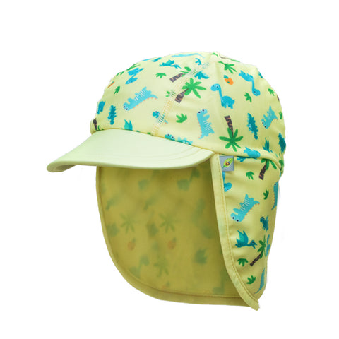 Jona Summer Fun Splash Cap Dino Yellow Large