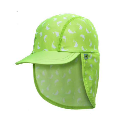 Jona Summer Fun Splash Cap Dolphin Green Large