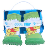 COOL GRIP Baby Shoe Socks Winne the Pooh Green