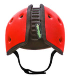 SafeheadBABY Soft Protective Headgear Ladybird RED