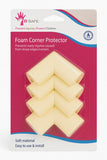 B-Safe Foam Corner Protectors - Beige |  واقيات الزوايا الإسفنجية من بي سيف - أبيض