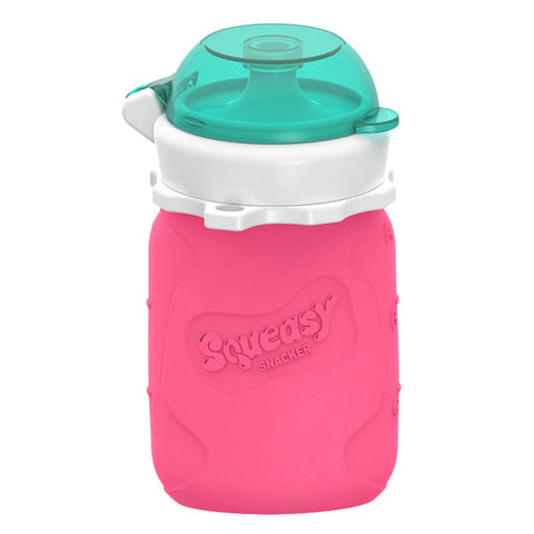 Squeasy Snacker 6oz Pink | سكوي سناكر 6oz الوردي