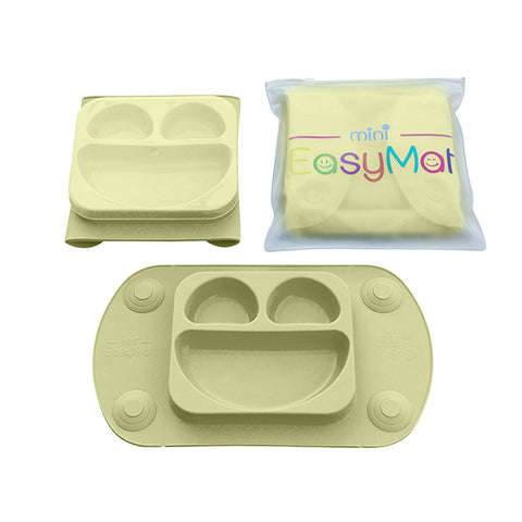 EasyMat Mini Suction Plate Olive | سهلة مات ميني شفط لوحة الزيتون