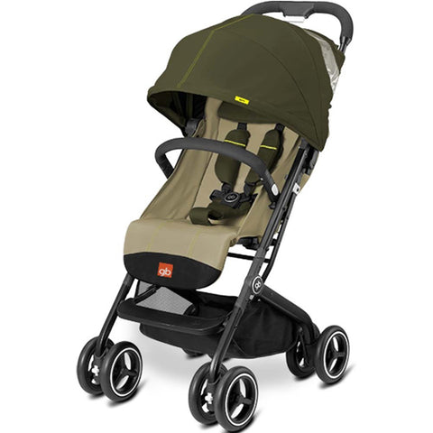 GB -  Qbit+ Stroller - Lizard Khaki | غب - كبيت + سترولر - سحلية كاكي