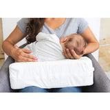 Feeding Friend- The Original Self-Inflating Arm Support Pillow - White