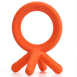 Comotomo Silicone Baby Teether Orange