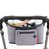 Skip Hop Stroller Organizer Heather Grey