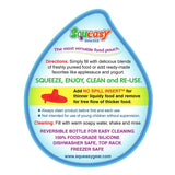 Squeasy Snacker 6oz Pink | سكوي سناكر 6oz الوردي