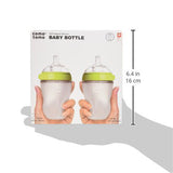 Comotomo "Natural Feel" Baby Bottle (Double Pack) Green 150ml (5oz)