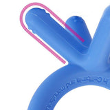 Comotomo Silicone Baby Teether Blue