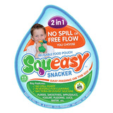 Squeasy Snacker 3.5oz Aqua Blue | سكوي سناكر 3.5oz أكوا بلو