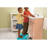 Summer Infant Comfort Height Bath Center With Step Stool الصيف الرضع راحة ارتفاع حمام مركز مع خطوة البراز