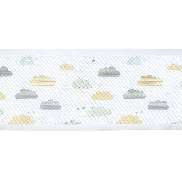 BreathableBaby 4 sided liner, Cloud 9 | بطانة للأطفال من 4 جوانب ، كلاود 9