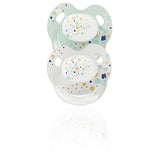 Baby Nova Detistar- Pacifier - Slimline titan- Size 3 / 2 Pcs