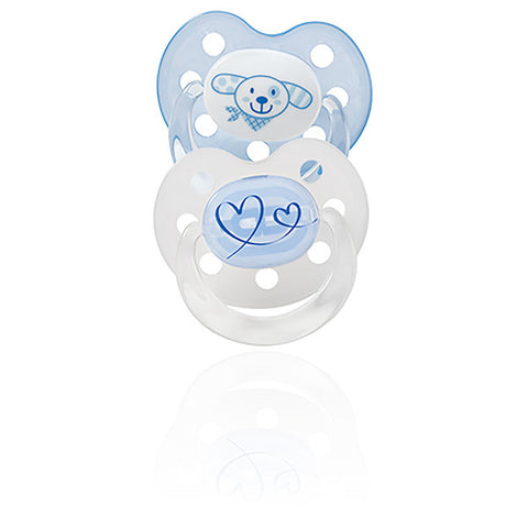 Baby Nova Detistar- Pacifier - Slimline titan- Size 3 / 2 Pcs