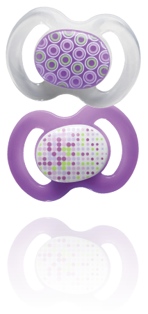 Baby Nova Pacifier Silicone Symmetric Size 1 - 2 pcs | الطفل نوفا هوة سيليكون متماثل حجم 1 - 2 جهاز كمبيوتر شخصى