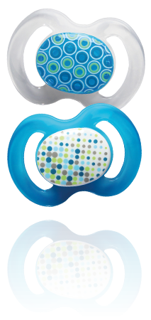 Baby Nova Pacifier Silicone Symmetric Size 2 - 2 pcs | الطفل نوفا هوة سيليكون متماثل حجم 2-2 جهاز كمبيوتر شخصى