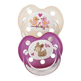 Baby Nova Silicon orthodontic pacifier- Deco -2 pcs- Size 2