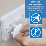 Reer Socket cover for UK/UAE plugs 6 pieces