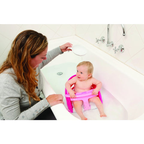 Dreambaby PREMIUM BATH SEAT - PINK WITH PINK SCOOP | دريمبابي بريميوم باث سيت - بينك ويث بينك سكوب