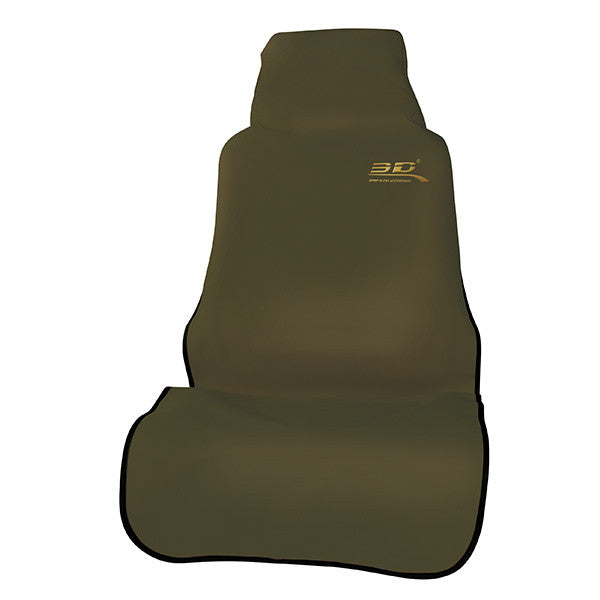 3D Seat Protector Front - Brown