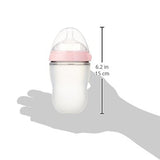 Comotomo "Natural Feel" Baby Bottle (Double Pack) Pink 250ml (8oz)