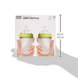 Comotomo "Natural Feel" Baby Bottle (Double Pack) Green 250ml (8oz)