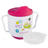 Baby Nova Decorated stand up cup with two drinking lids 150 ml
