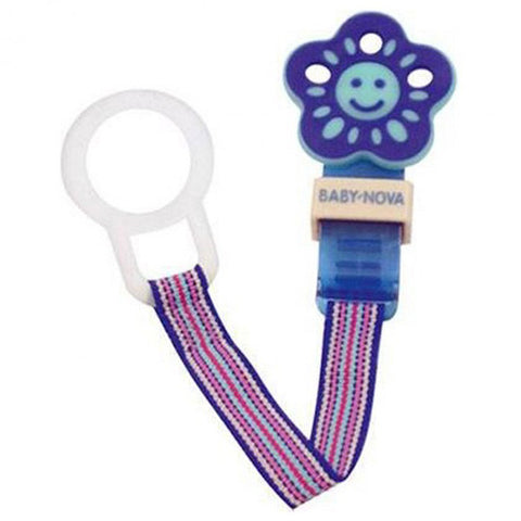 Baby Nova Pacifier Holder flower