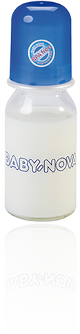 Baby Nova Baby Nova Glass Bottle 125ml Unicolor