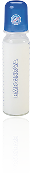 Baby Nova Baby Nova Glass Bottle 240 Ml Unicolor