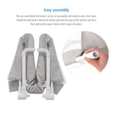 Reer ByMySide Extra Long Safety Bed Rail Guard, 150 x 50 cm, Gray / white
