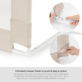 Reer Sleep'n Keep Extra Long Safety Bed Rail Guard 150cm, Beige