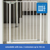 Reer Doorway & Stairway Baby Pressure Mounted Gate-Metal-Width 75-81cm