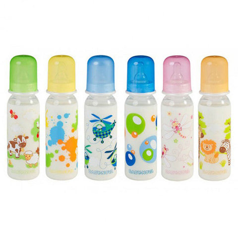 Baby Nova PP Bottle Deocrated Assorted Motiv. 250 ML