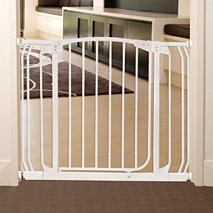 Dreambaby® Chelsea White Doorway Security Gate & Extension Set (1 Gate F169  +  2 Extensions F159) White | بوابة الأمن بوابة دريم بيبي تشيلسي الأبيض
