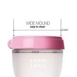 Comotomo "Natural Feel" Baby Bottle (Double Pack) Pink 250ml (8oz)