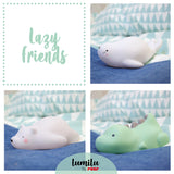 Reer lumilu Lazy Friends Bear White/Neutral