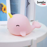 Reer Lumilu Sea Life Narwhal Pink