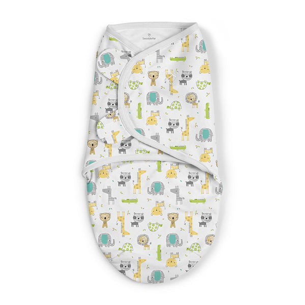 Summer Infant  Swaddle Me From 0 - 3 Months, Safari Excursion (1 PK) | طفل الصيف Swaddle لي من 0 - 3 أشهر، رحلة سفاري (1 PK)