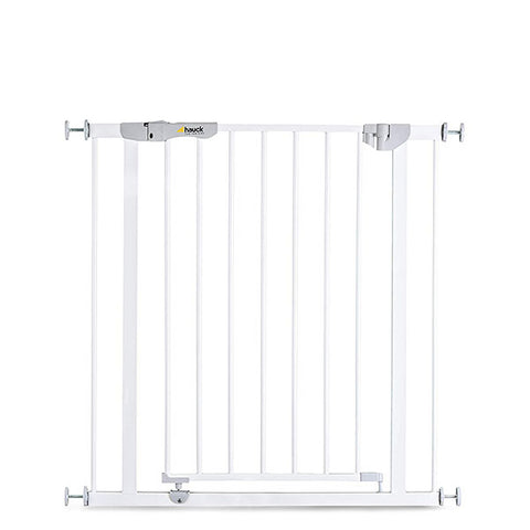 Hauck Autoclose N Stop Safety Gate (75 - 80 cm) /  White | بوابة السلامة هوك أوتوكلوس إن ستوب (75 - 80 سم) / أبيض