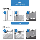Reer Balcony Net Weatherproof Nylon Protective - 294 x 94 cm