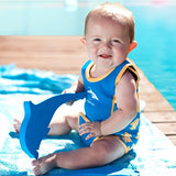 Babywarma™ - Neoprene baby swimsuit that wraps around baby 12 - 24 months | بيبيوارما ™ - ملابس السباحة النيوبرين الطفل الذي يلتف حول الطفل 12-24 شهرا