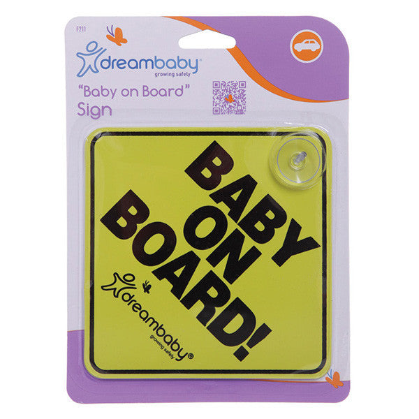 Dreambaby® Baby on Board Sign
